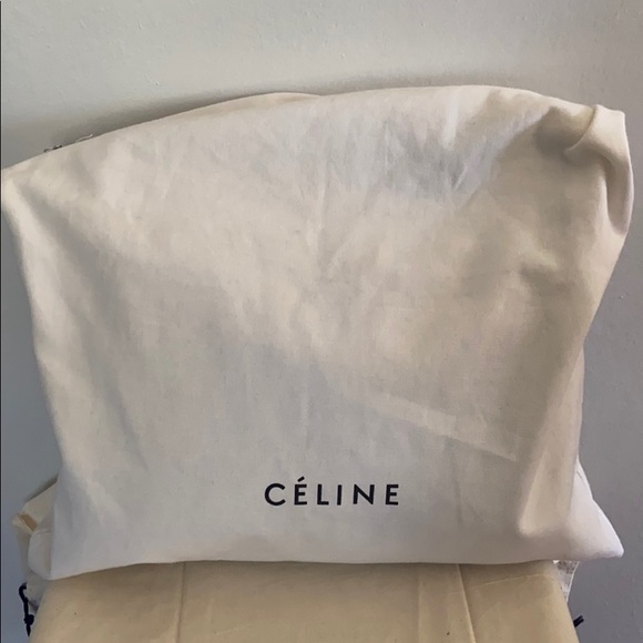 Celine Gourmette Leather Shoulder Handbag - Picture 13 of 13